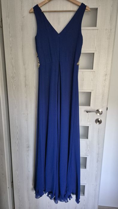 Rochita lunga albastru royal