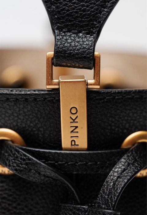 Оригинална чанта Pinko естествена кожа