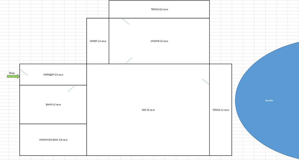 Продава се Двустаен апартамент в с. Тънково, Област Бургас - 70 кв.м за 715 €/кв.м - Снимка #7