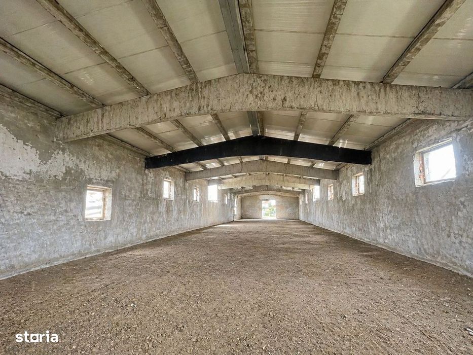 Hala Industrială / Agricolă | 800 MP Construcție + 800 MP Teren |