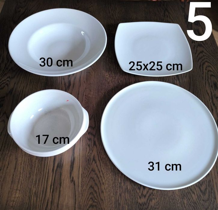 Farfurii ceramica in stare foarte buna. Preturile si marimile sunt afisate in descriere dupa pozele numerotate