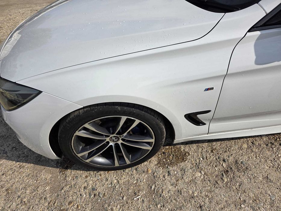 Aripa fata stanga dreapta BMW seria 3 GT F34 alba si gri