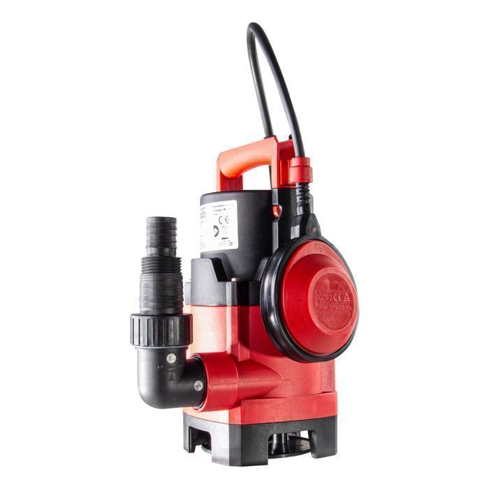 Pompa submersibila pentru apa murdara 400w 1" 125l/min 25mm raider