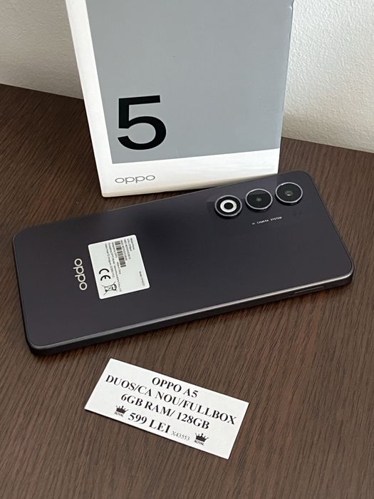 Amanet Royal CB: Oppo A5 duos ca nou