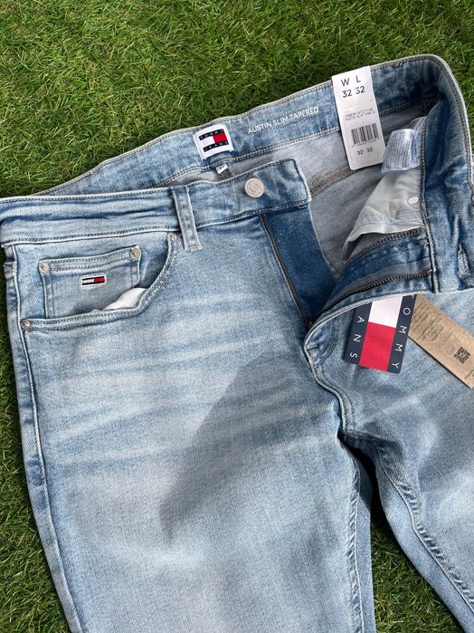 Мъжки дънки : TOMMY JEANS Austin Slim Tapered Jeans Blue  32x32