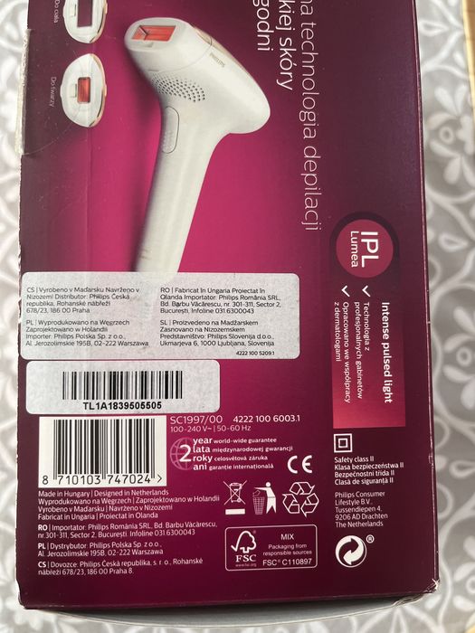 Philips Lumea Advanced SC1997/00 IPL
