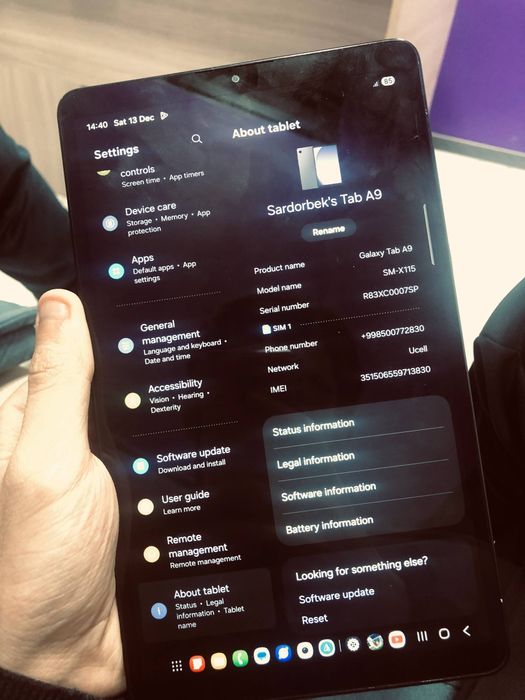 Samsung Galaxy tab a9