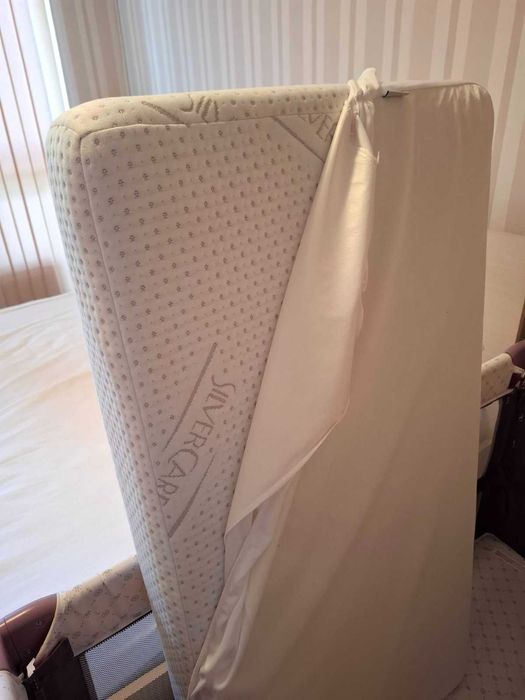 Бебешка кошара с падаща страна Chipolino Мерида + ортопедичен матрак