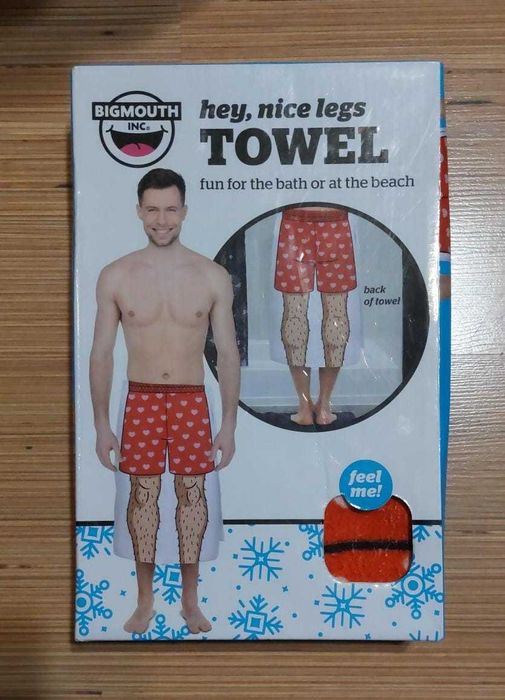 Kohl's Cadou funny Prosop de baie/plaja "picioare frumoase"