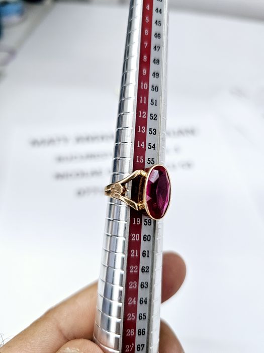 Vand inel dama din aur 14 k 6.02 g cod 749