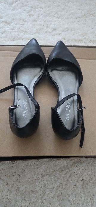 Balerini negri marimea 36,purtați o singura data