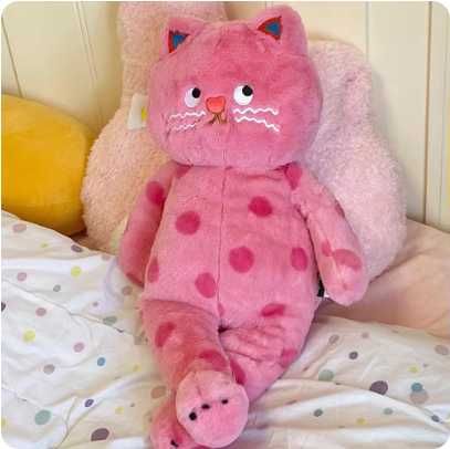 Голяма Плюшена Котка, Плюшена играчка Котка, 80см