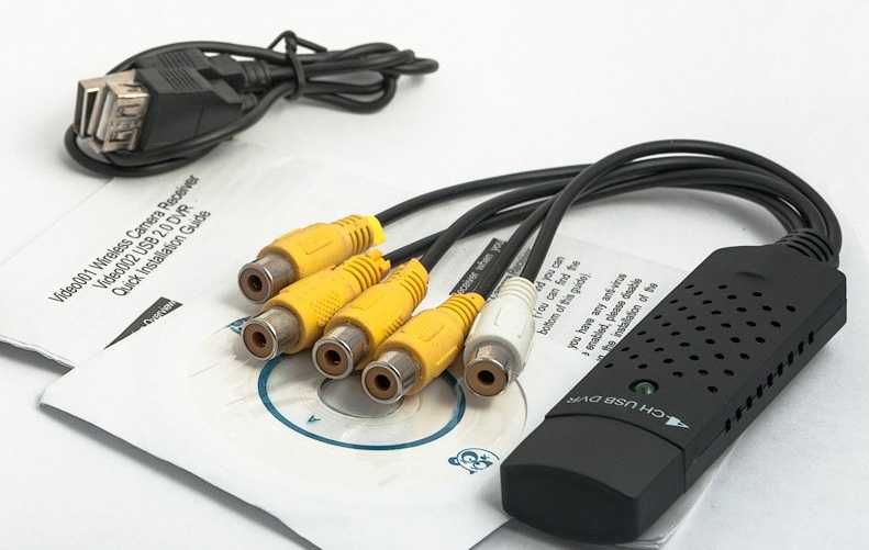 Устройство для оцифровки  захвата видео Easy Cap USB 2.0