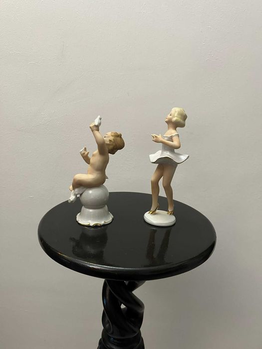 Set 2 bibelouri bibelou Fasold & Strauch si WALLENDORF marcate ieftin