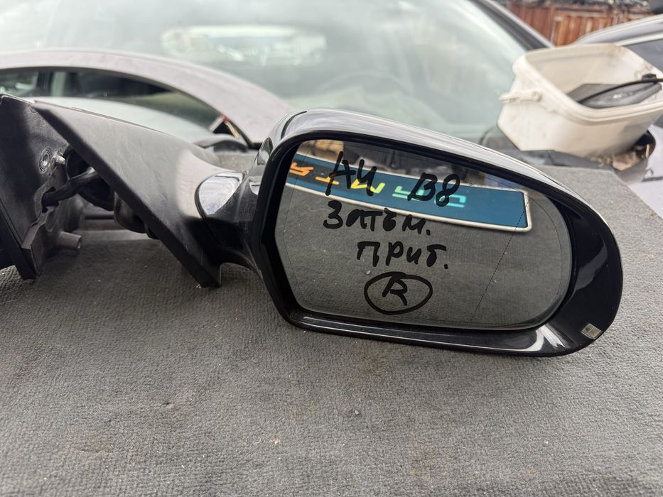 Странични огледала Ауди AUDI  A4 B8 затъмняване и мъртва точка