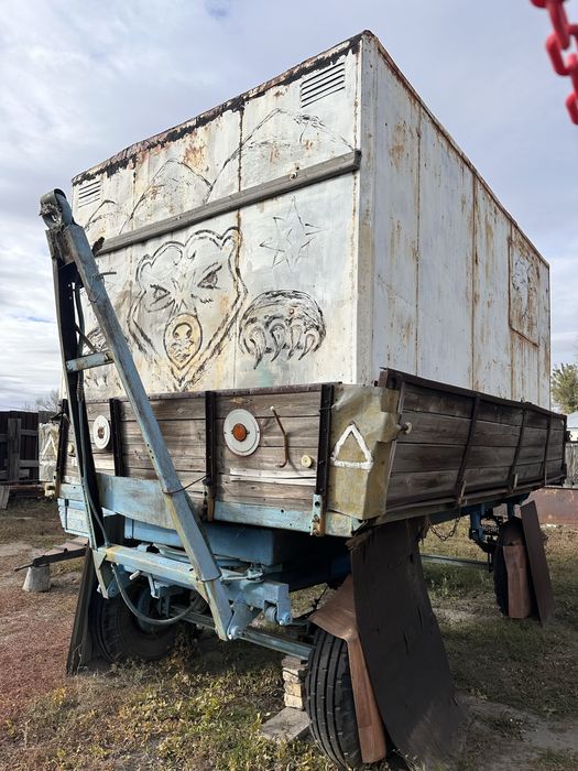 Продаю телегу+жилой вагон