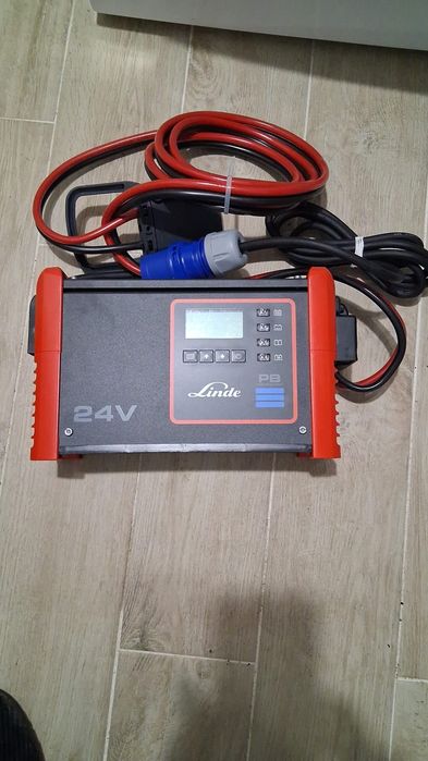Професионално зарядно Linde PB 24V / 60A за електрокар без гаранция