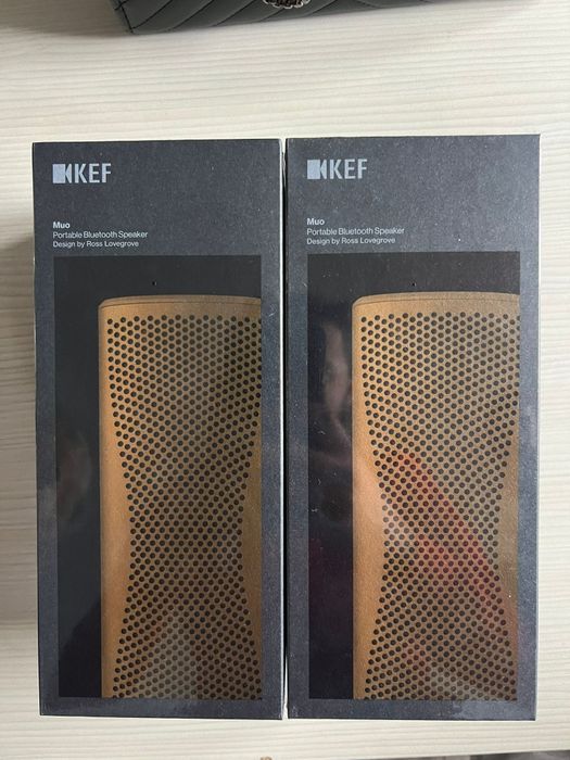 Boxa portabilă KEF Muo-Bluetooth,aptX Adaptive,ip67-Amber Haze
