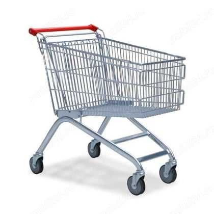 Carucioare si Cosuri Supermarket NOI 120L / 150L / Platforma 350kg / Cosuri Metalice