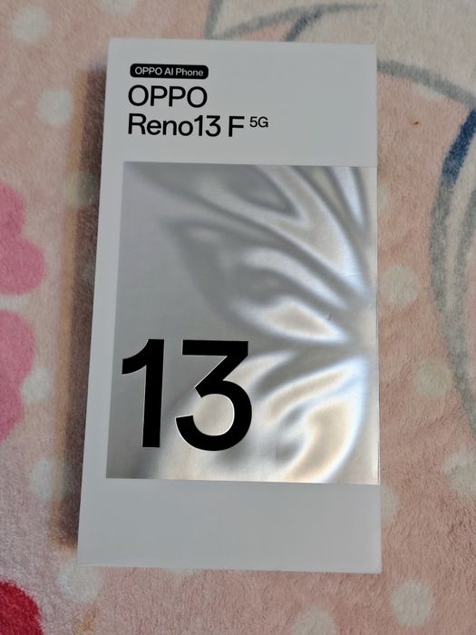 Cutie Oppo Reno 13F dualsim culoare luminous blue, 256gb/8 ram-20 LEi