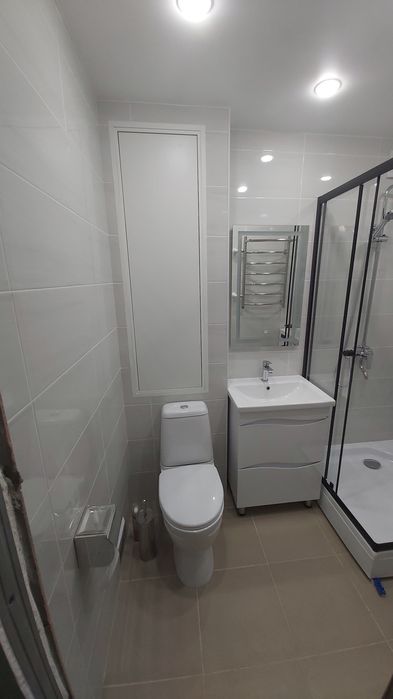 Ремонт ванных комнат .