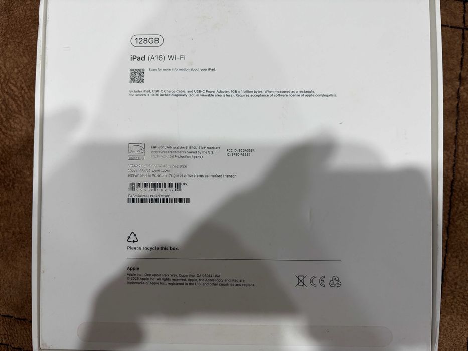 Apple iPad 11 A16 6 Гб/128 Гб