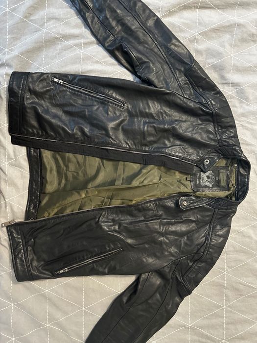 Geacă Diesel originală din piele naturală – mărimea L – model L-BEED