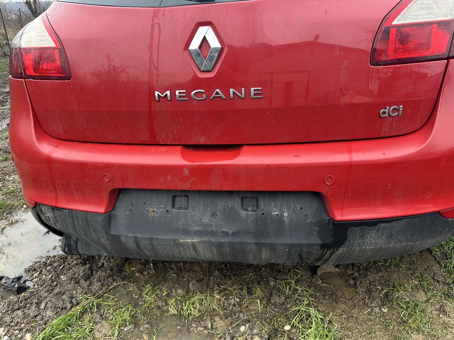 Bara spate renault megane 3 hatchback cu senzori