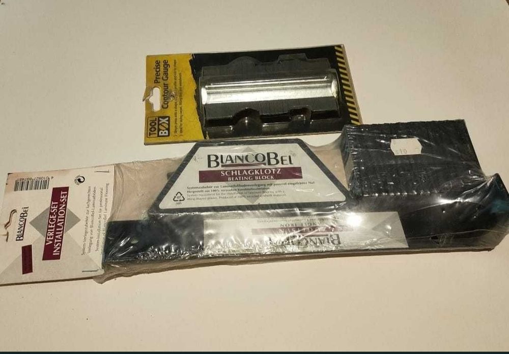 Set montare parchet laminat + șablon contur NOI