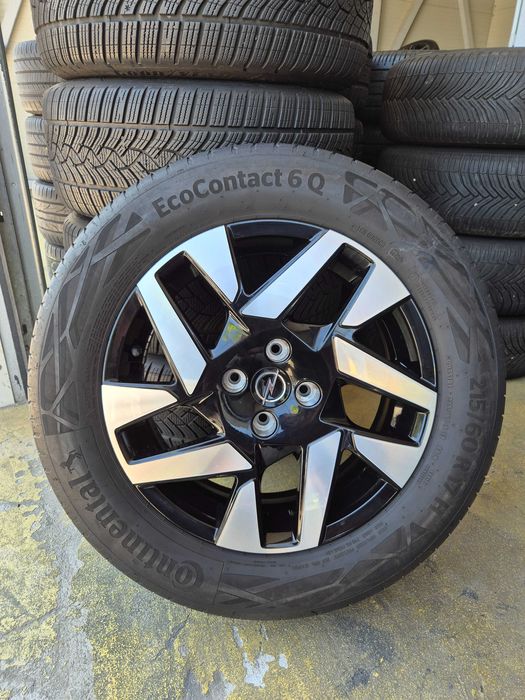 4 Roti Jante Anvelope VARA 215/60/17 - 4x108 OEM OPEL Mokka - Peugeot 2008 - Citroen C3 C4 Aircross - 2023 CA UNELE NOI !