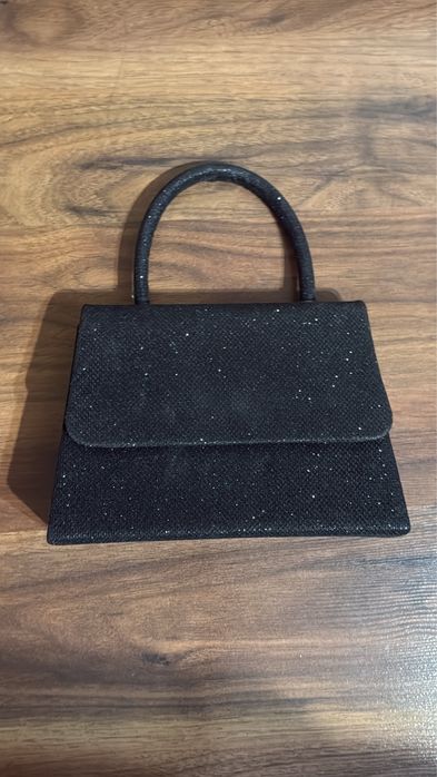 Чанта с бляскави частици