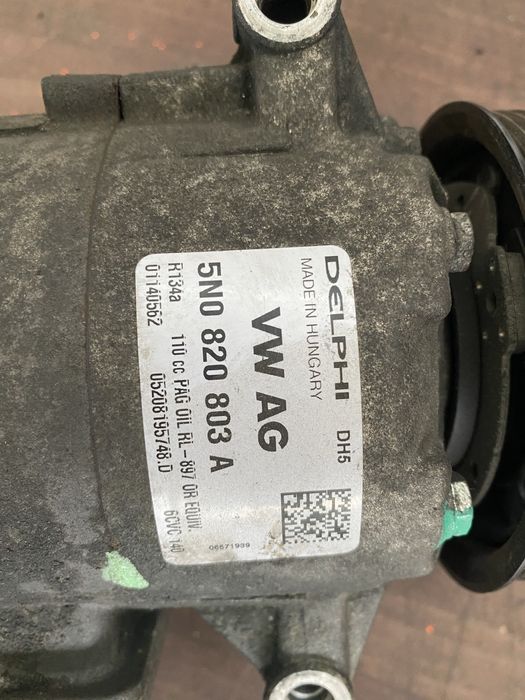 Compresor clima defect passat b6 b7 cc golf skoda 2.0tdi cba cbb cff