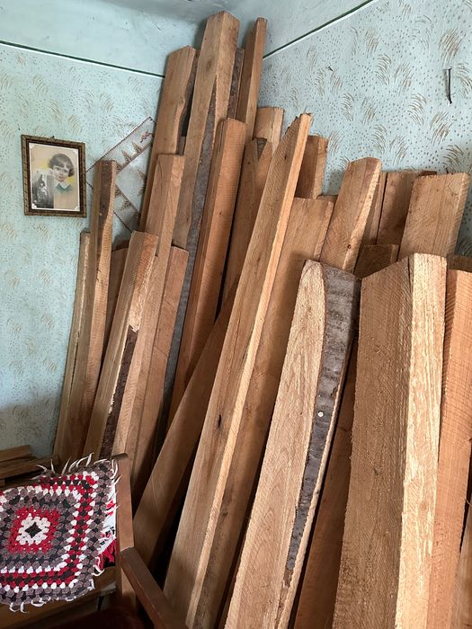 Scândură de lemn de cireș si nuc