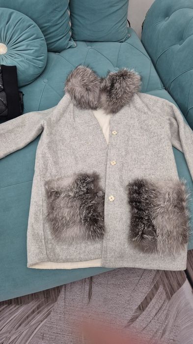 Пальто натуральная альпака