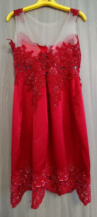 Rochie 2in 1 lucrata  in atelier