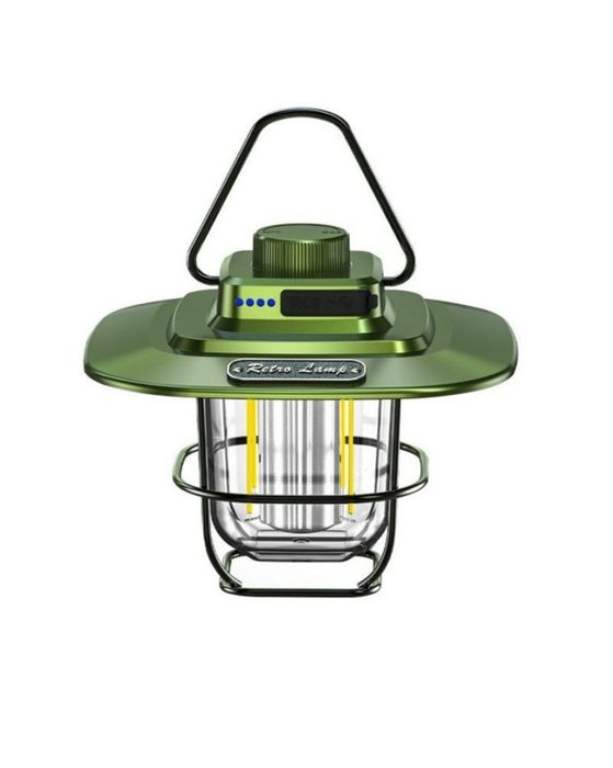 Lampa reincarcabila retro/felinar pentru camping pescuit