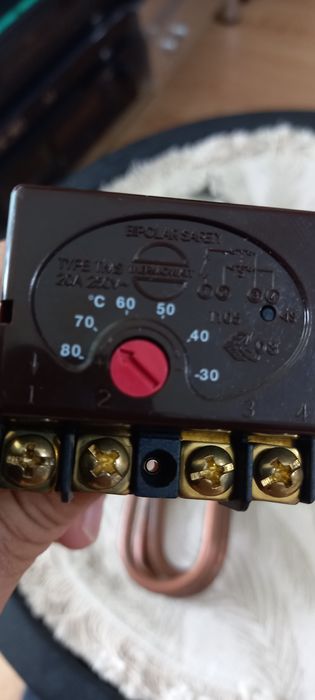 Чисто нов нагревател  3000w и италианско реле за бойлер