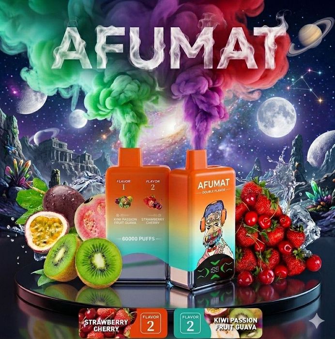 Ediție Noua! Vape  60000 fumuri 2 arome originale Livrare Rapida