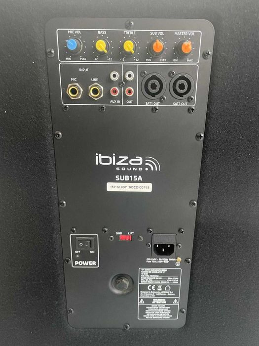 Blaupunkt PA15 700W si SUBWOOFER ACTIV Ibiza 800W