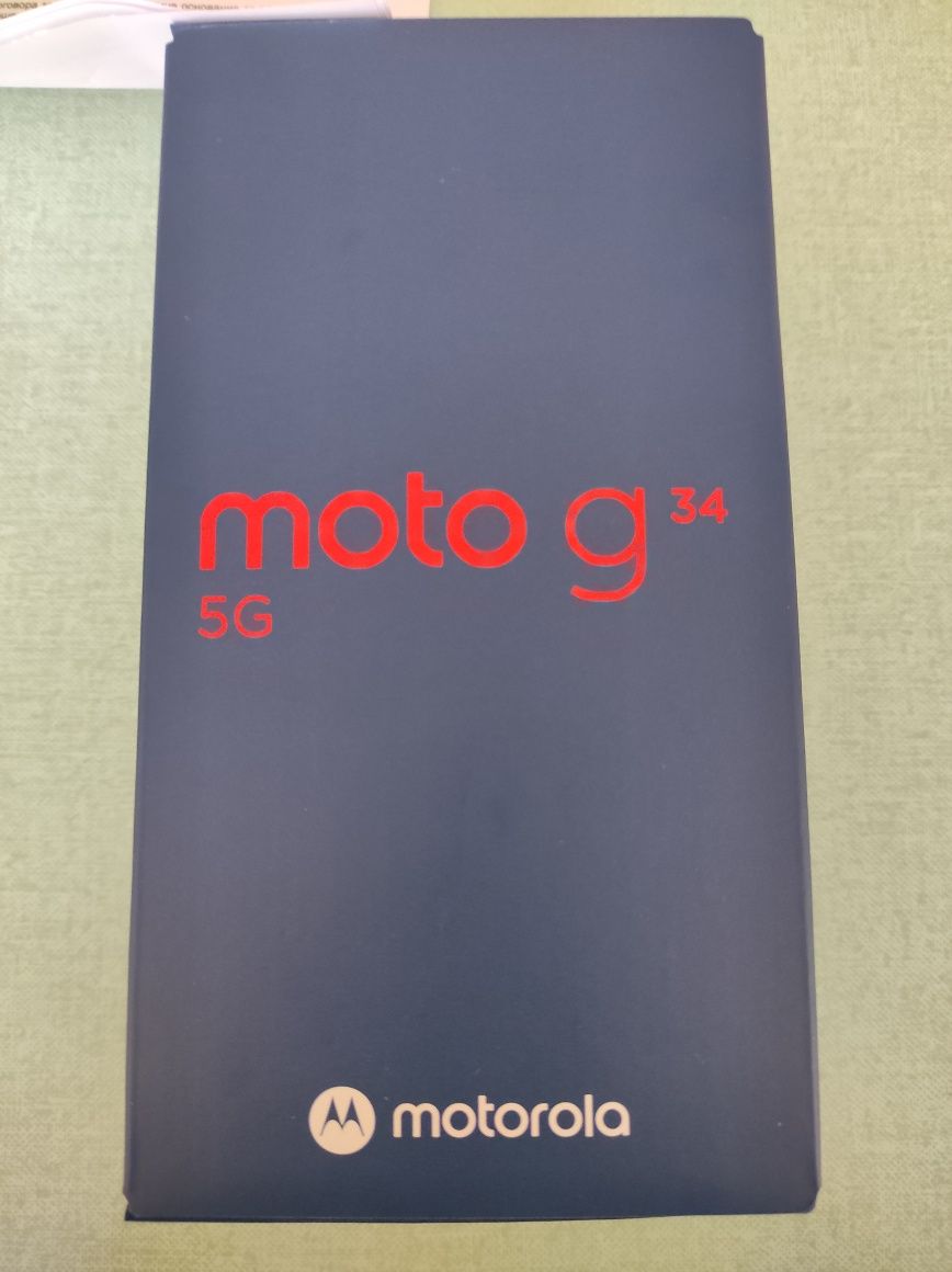 Motorola Moto G34 5g 128GB 6GB RAM Dual 50mp camera system е гр ...