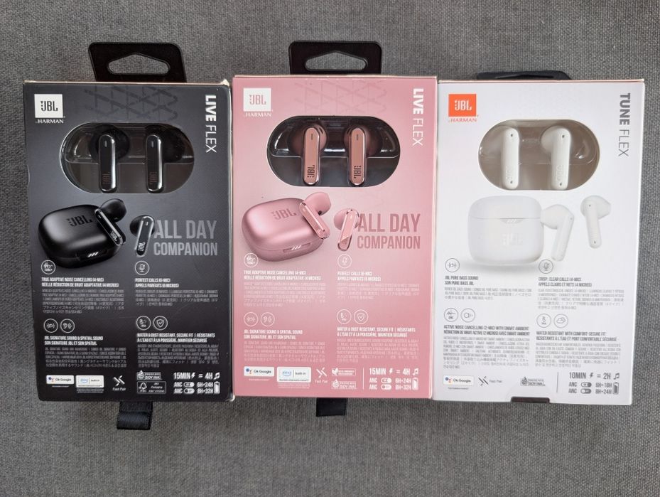 SIGILAT - Casti Wireless in Ear - JBL Tune Flex - Live Flex