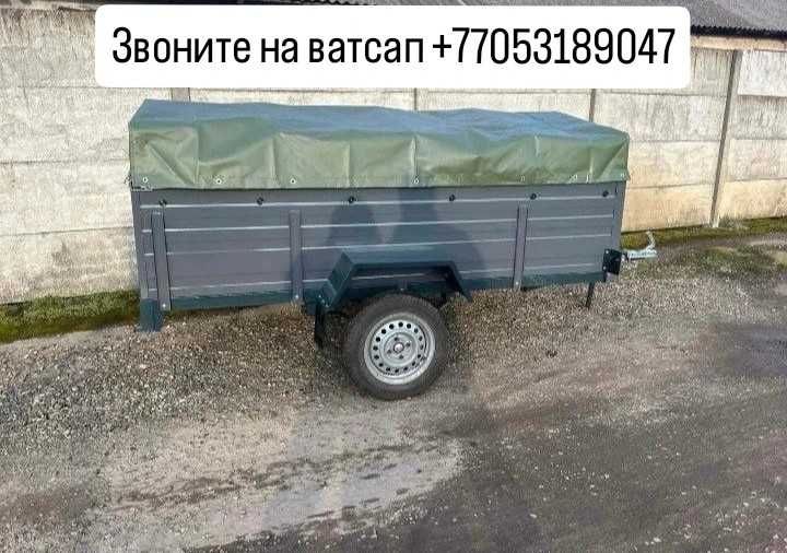 Прицепы легковые одноосный для авто Кремень + Усиленные.