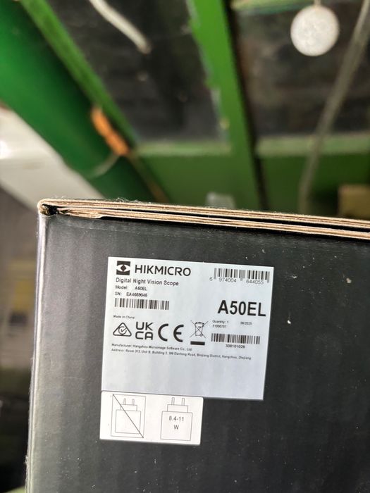 Hikmicro alpex lrf 4k a50el + Ir фенер