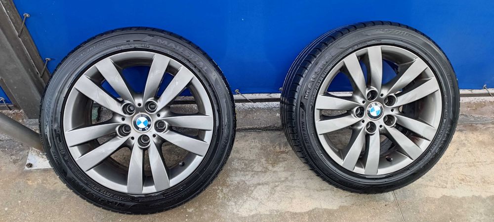 Оригинални джанти с летни гуми 235/45/17 за БМВ 17 цола style 161 за  E90 E91 E92 E46