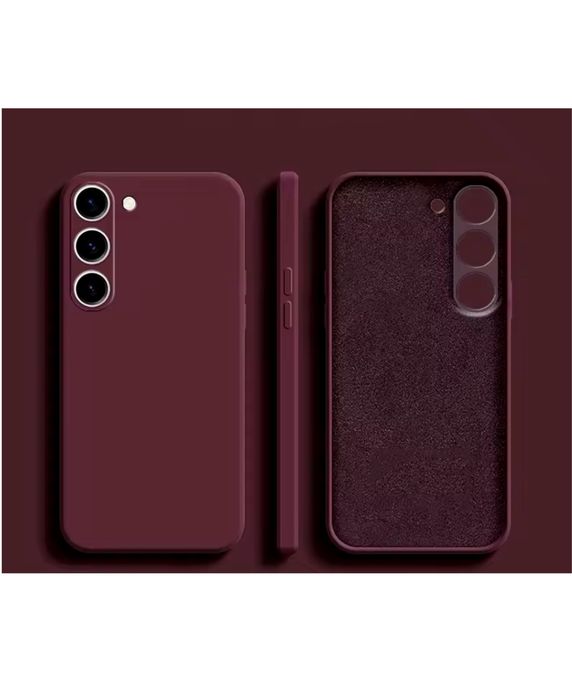 Samsung S20 S21 S23 S24 S25 FE Husa Silicon X LEVEL Catifea Slim 0,3mm