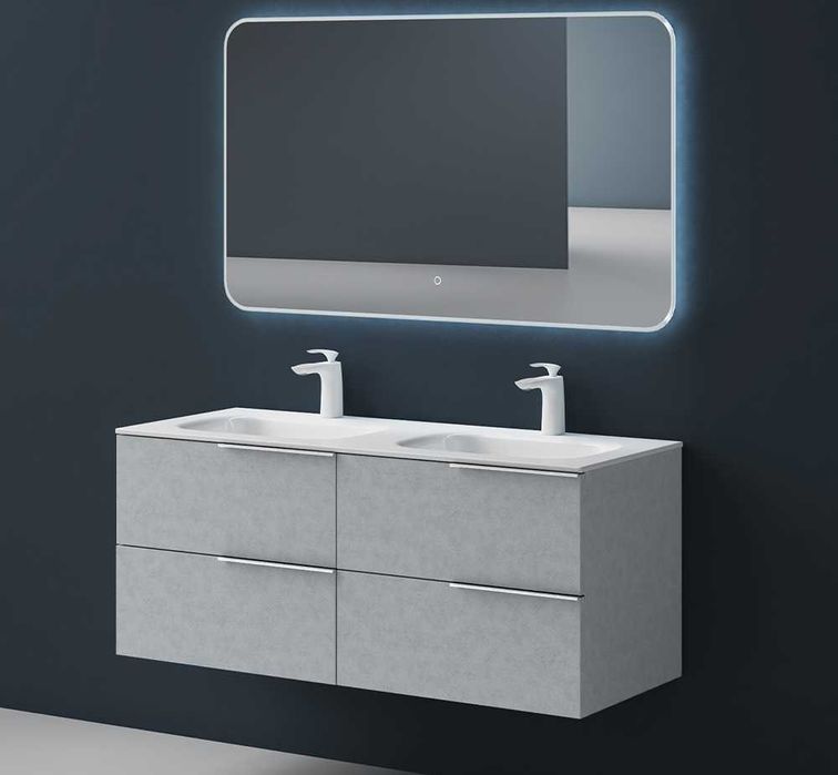 Masca Moderna + Chiuveta Dubla Incorporata