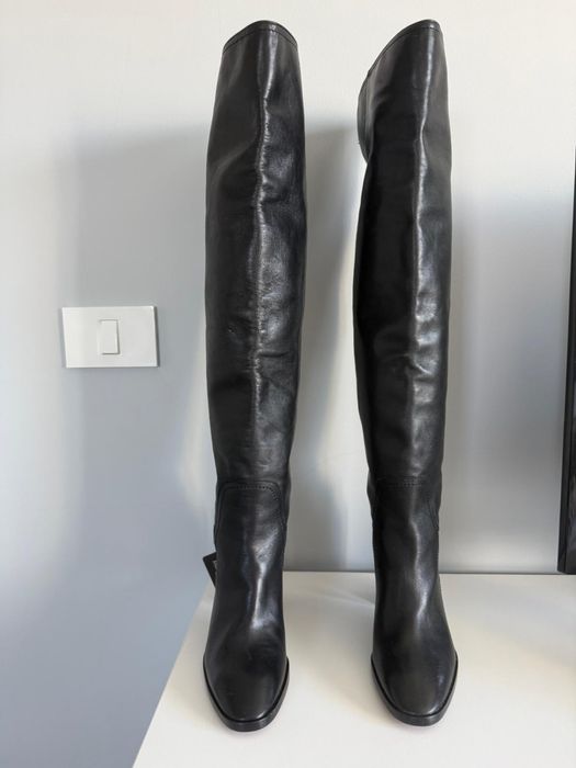 Massimo Dutti cizme din piele marimea 36