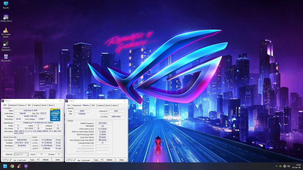 Vand PC Gaming Quad i5/8GB DDR3/HDD 500GB/GeForce GT530/W11 la 300lei