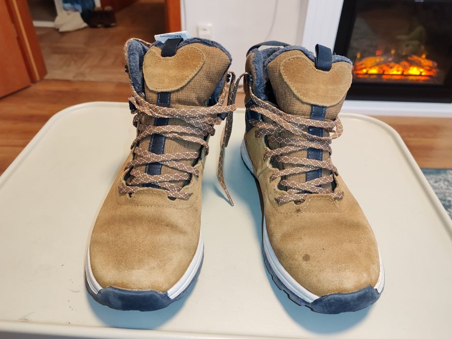 Ghete iarnă Quechua Waterproof, snow contact băieți Nr 37