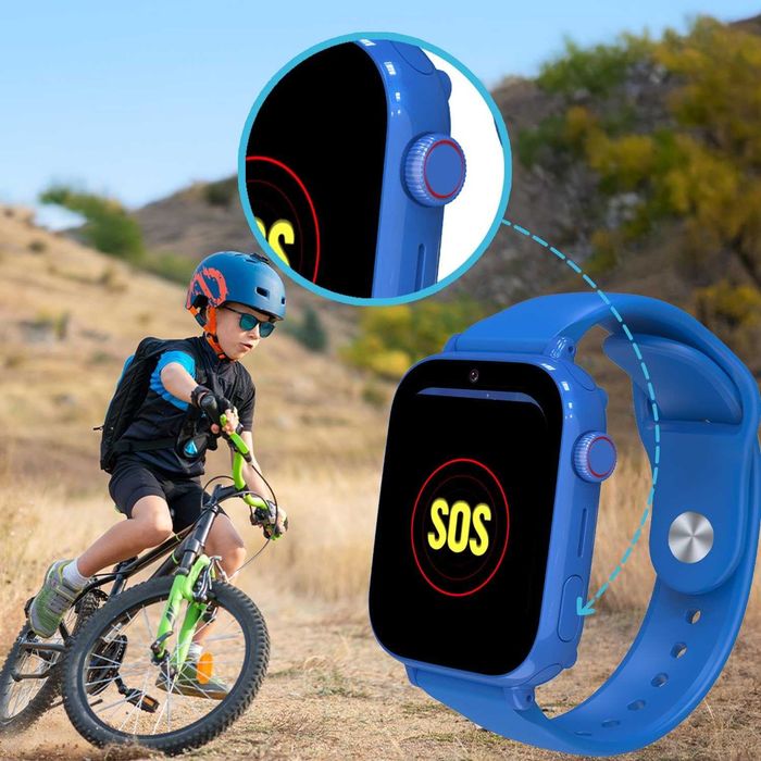 Детски смарт часовник Forever Look Me! 3 - 4G, GPS, Видео разговори